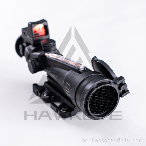 4x32 ACOG Dual Illumination Red Optic Pict مع RMR